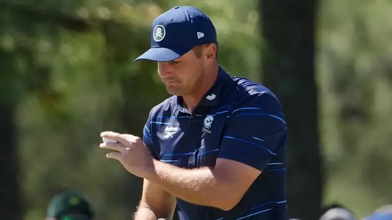 Bryson DeChambeau at the Masters