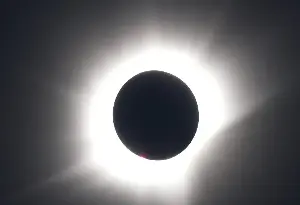 First solar eclipse photos as spectacular display plunges parts of the globe into darkness