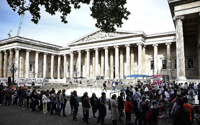 Long queues formed outside the museum on opening day in September and enthusiasm appears to be high for the second wave of tickets - AFP via Getty Images/Henry Nicholls