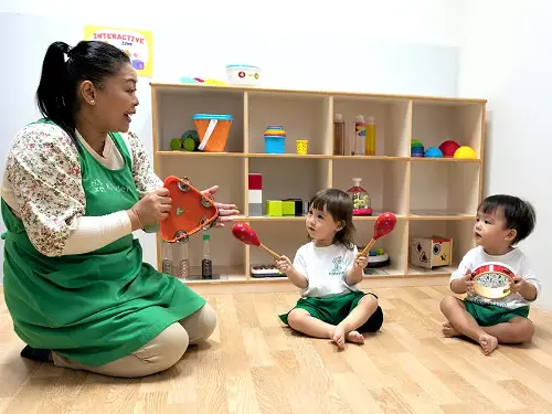 music lessons - infant care in Singapore