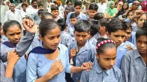 No playground or labs: 104 Gohana school students approach HHRC