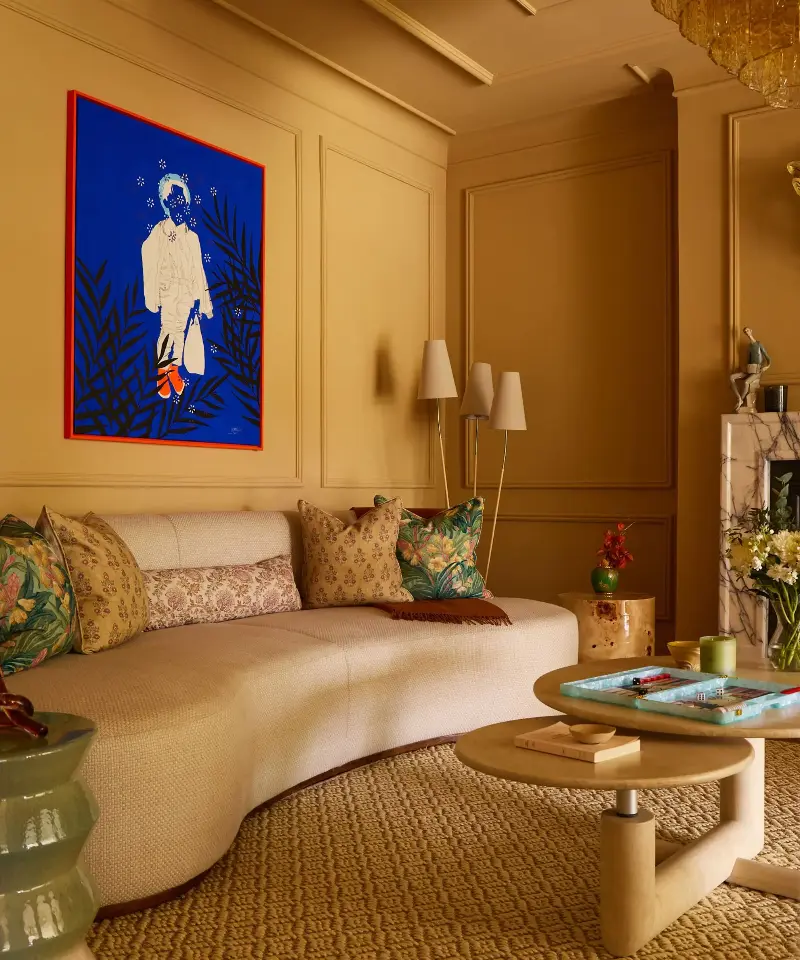 Classic sitting rooms that feel quietly intentional are one of this autumn's biggest trends.  (Image credit: Studio Raymond / &nbsp;Boz Gagovski)