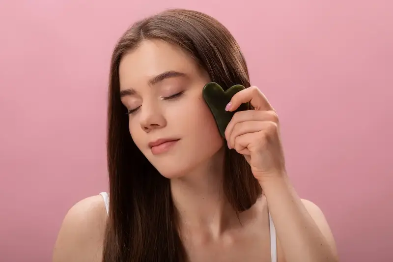 Avoid doing gua sha on dry skin.