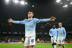 Foden hat-trick fuels Man City rout of AEK Athens