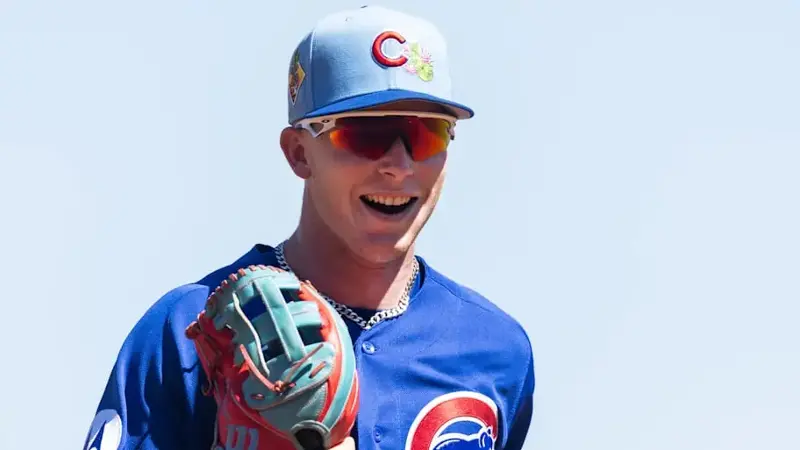 Chicago Cubs outfielder Pete Crow-Armstrong