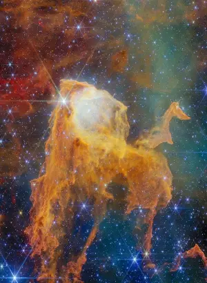 The Treasure Chest globule contains stars.