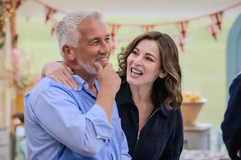 Paul Hollywood and Nigella Lawson in the Bake Off tent (PA)