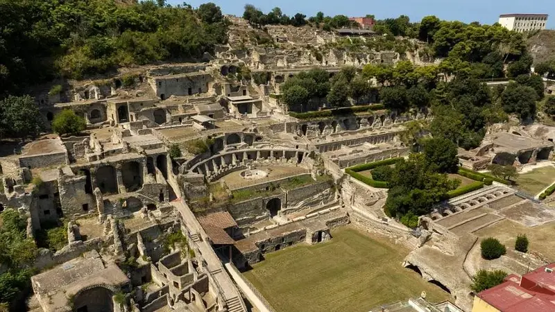 Archaeological park of Baiae, Italy