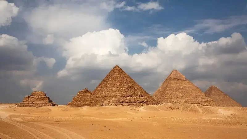 View of the Giza Necropolis