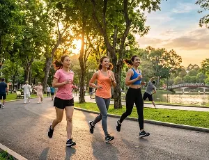 Which time of day is better for exercising to control blood sugar?