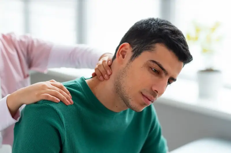 Don't try to self-treat with massage if the pain persists. 