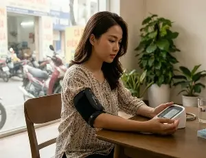 How does high blood pressure affect the body?