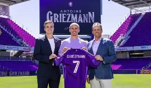 Griezmann makes his debut for his new club.