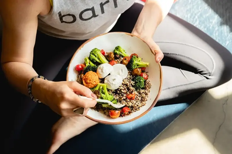 Eating isn't the villain in this story. The starve, then-binge pattern is.