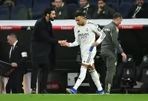 Alvaro Arbeloa and Kylian Mbappe in disagreement over Real Madrid 'demotion' claim