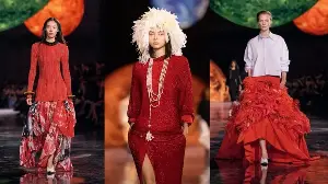 Strawberry red is taking the summer 2026 fashion trend by storm.