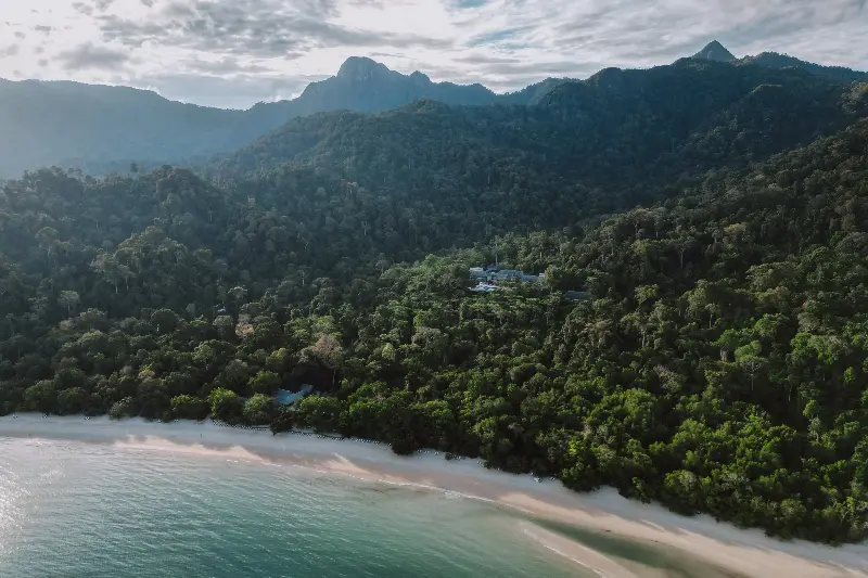 The Datai Langkawi seen from Datai Bay (The Datai Langkawi)