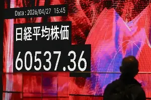 日経平均株価が最高値更新…終値で初めて6万円超