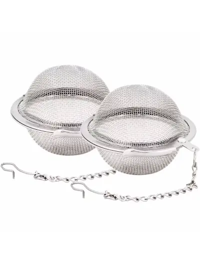 2pcs Stainless Steel Mesh Tea Ball