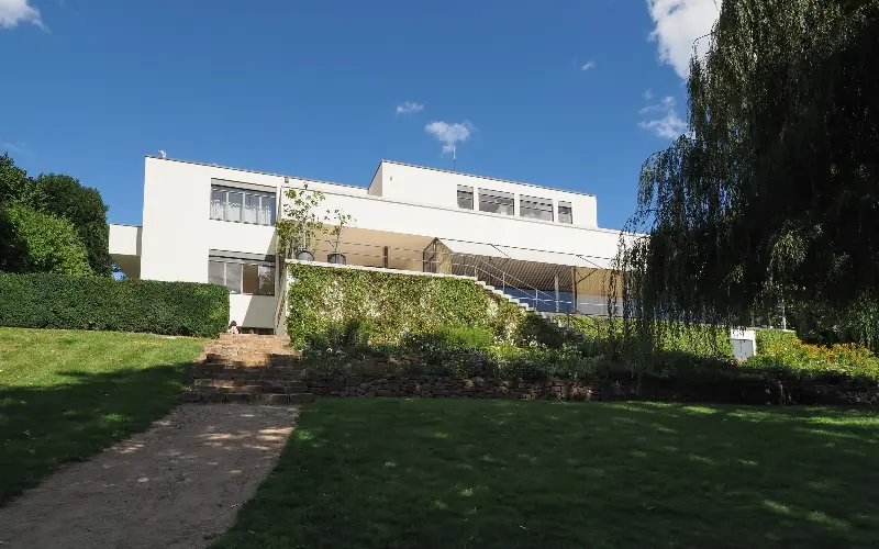 Ludwig Mies van der Rohe’s pioneering modernist house Villa Tugendhat is near Brno’s historic centre - claudiodivizia/iStock Editorial