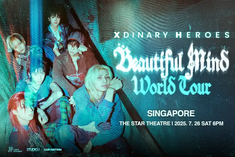Concerts Third Quarter 2025 Xdinary Heroes < Beautiful Mind > World Tour in SINGAPORE