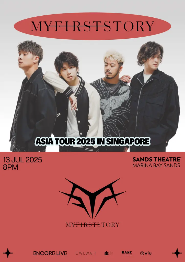 Concerts Third Quarter 2025 MY FIRST STORY LIVE IN SINGAPORE