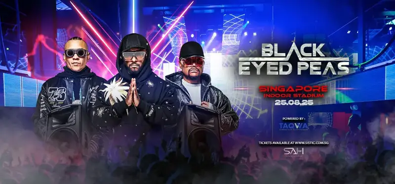 Concerts Third Quarter 2025 Black Eyed Peas - LIVE in Singapore
