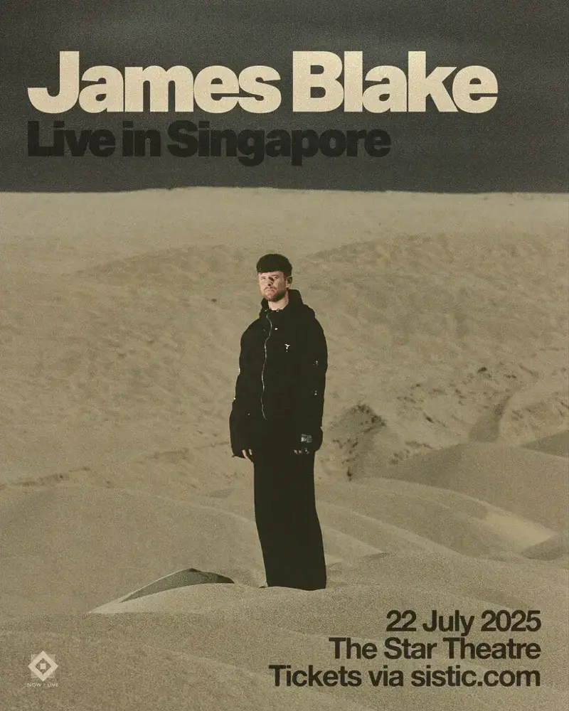 Concerts Third Quarter 2025 James Blake - Live in Singapore
