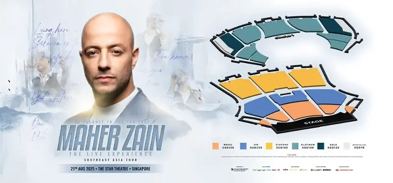 Concerts Third Quarter 2025 Maher Zain Southeast Asia Tour (Singapore)