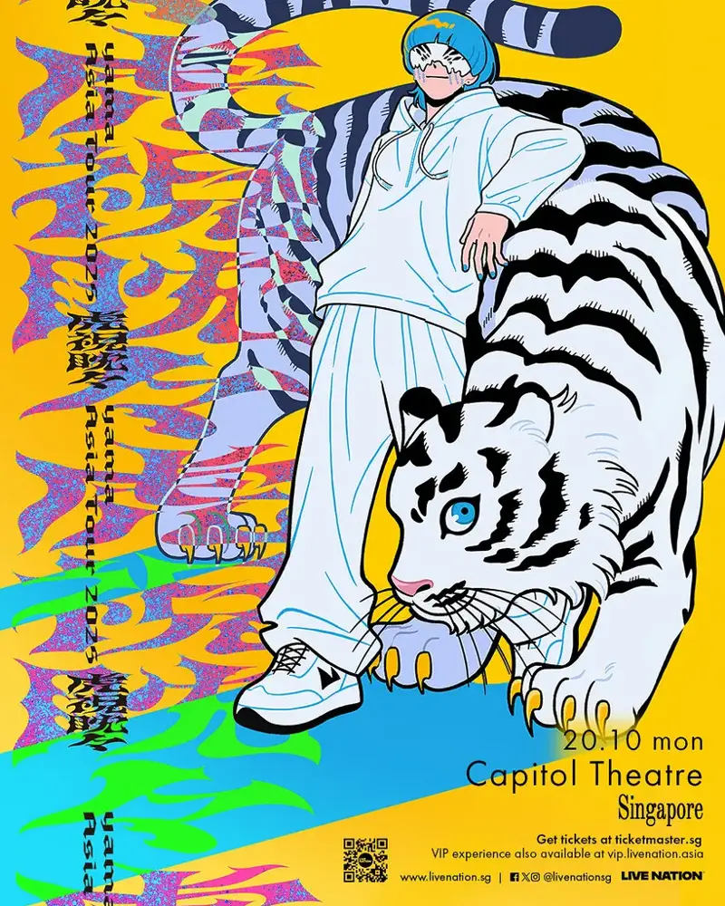 Concerts Third Quarter 2025 yama Asia Tour 2025 虎視眈々 in Singapore