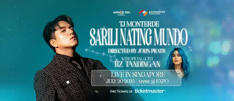 Concerts Third Quarter 2025 TJ Monterde 'Sarili Nating Mundo' LIVE in Singapore
