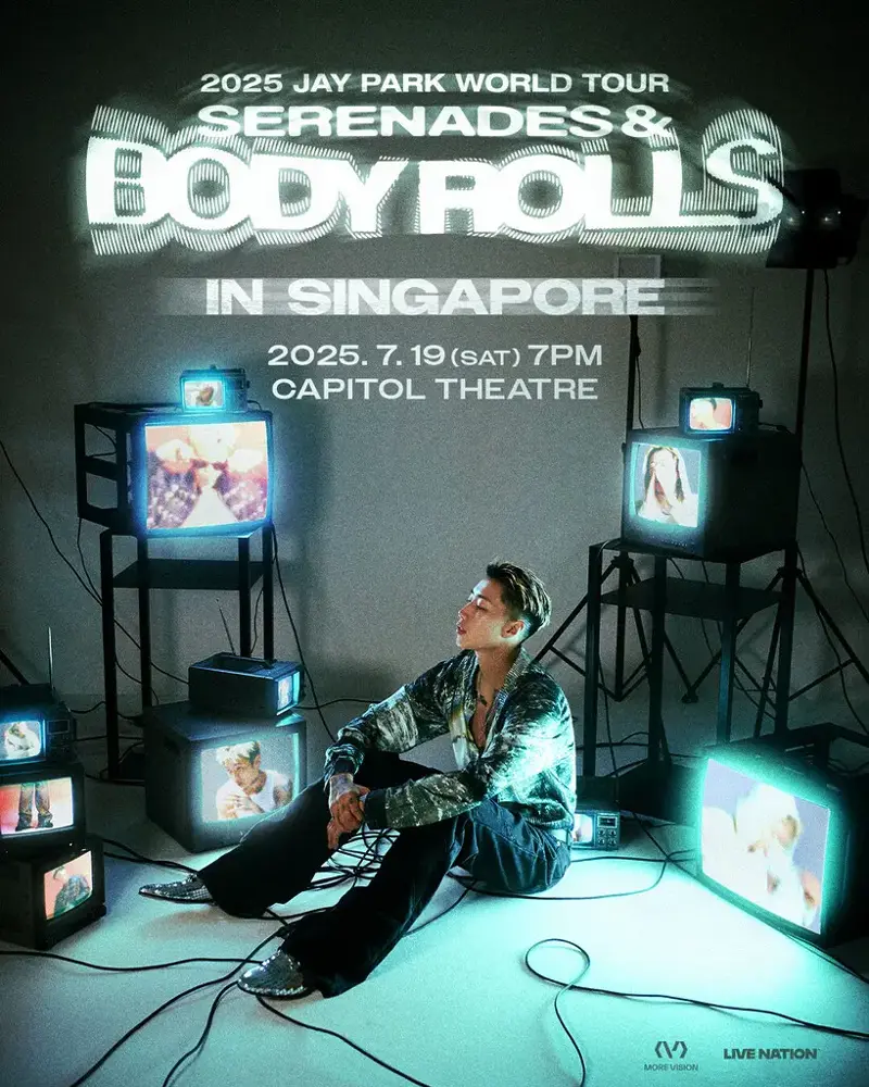 Concerts Third Quarter 2025 2025 Jay Park World Tour [Serenades & Body Rolls] In Singapore
