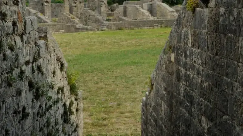 Ruins of the amphitheater