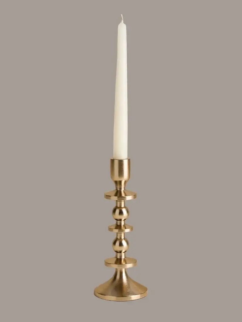 M&S, Bobble Metal Dinner Candle Holder