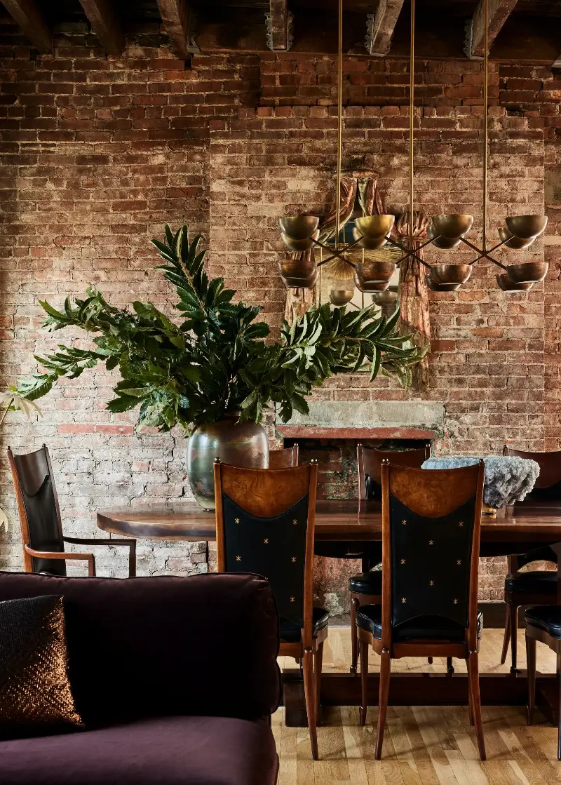 Over the dining table, 