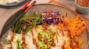 Chef Sanjeev Kapoor shares rich and creamy Thai peanut noodles recipe: See step-by-step preparation