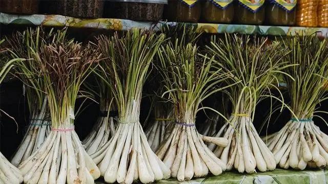 Bundles of sakurab, the key ingredient in Palapa