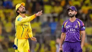 CSK vs KKR: Ajinkya Rahane's Kolkata Knight Riders take field at Chepauk in IPL 2026 wearing black armbands; here's why