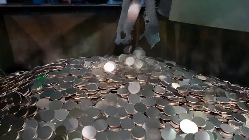 Coin Production At The U.S. Mint