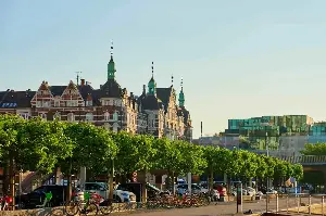 Cycling in Copenhagen