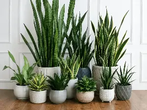 5 plants that are suitable for homes with little sunlight, easy to care for, and bring good luck to the homeowner.