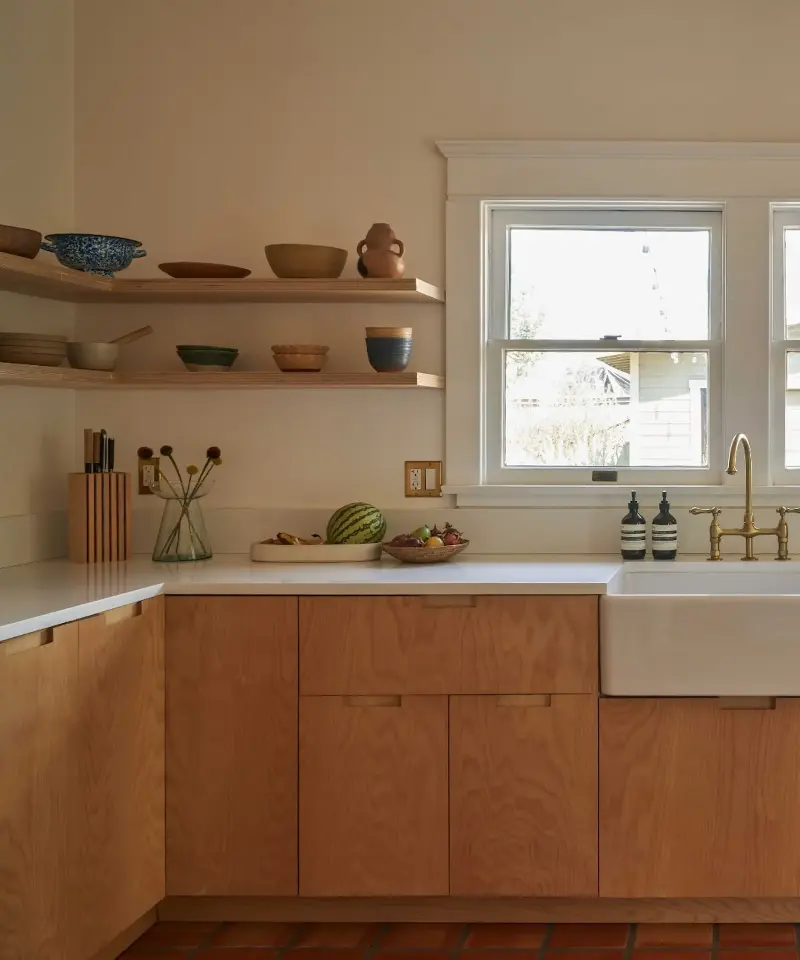 Premium cabinet carcases are often crafted from FSC- or PEFC-certified birch plywood for exceptional strength and stability. (Image credit: Plykea)