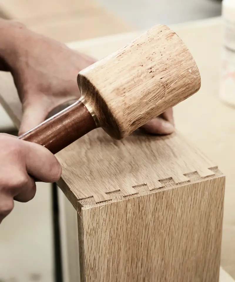 Dovetail drawer boxes are a hallmark of quality craftsmanship and long-lasting construction. (Image credit: Roundhouse)