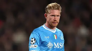 Kevin De Bruyne finally returns to Napoli training after 128 days out injured