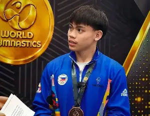Eldrew Yulo advances to finals at World Cup 