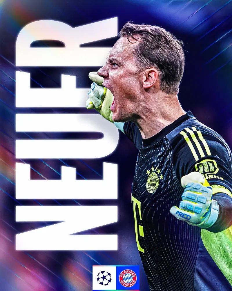 Neuer proved he is Bayern's leader in their victory over Real Madrid.