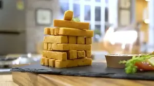 Chef Ranveer Brar shows how to make French fries desi with besan and no potatoes: See preparation