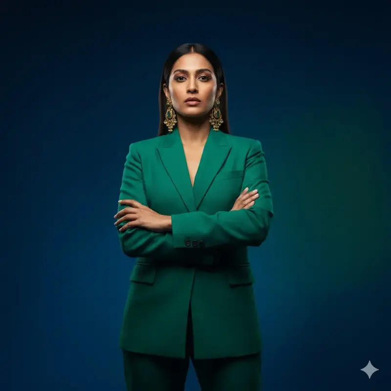 AI-generated portrait using Gemini AI.