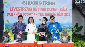 4 Hot Streamers Participate in Thai Nguyen OCOP Festival 2026