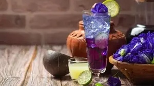 Need a refreshing hydration boost this summer? Try chef Sanjeev Kapoor's easy blue pea and gond katira iced tea